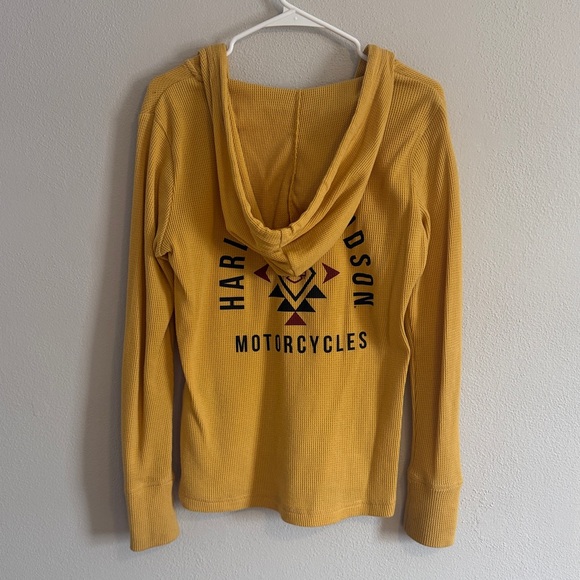 Harley Davidson Western Aztec Henley - Picture 3 of 6